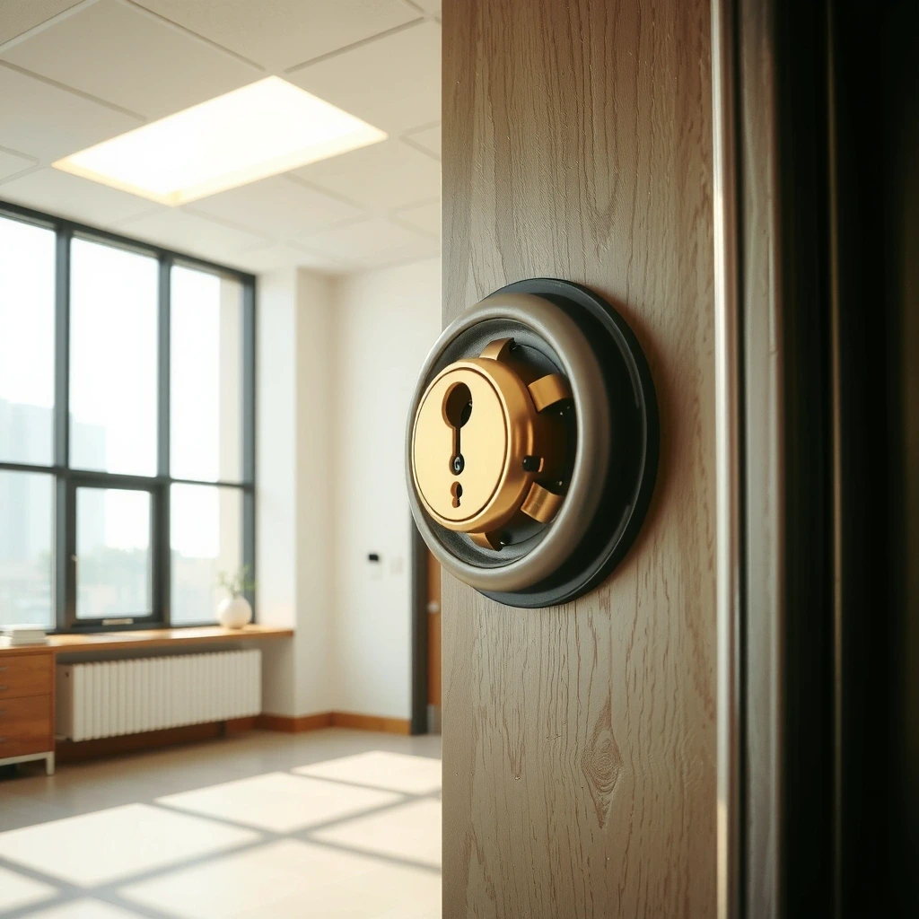 Secure architectural lock mechanism